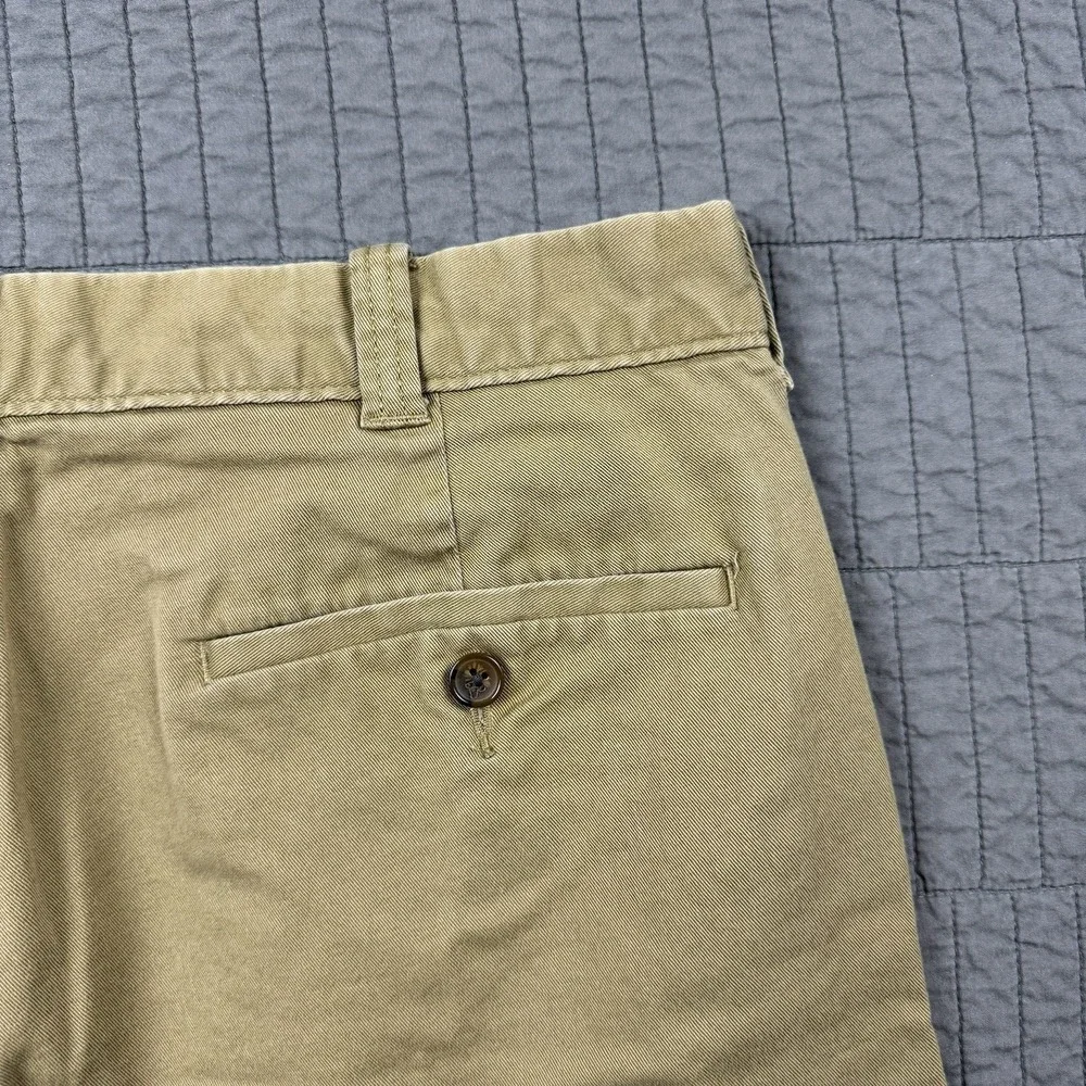 J. Crew Men's Khaki Cotton Chino Shorts